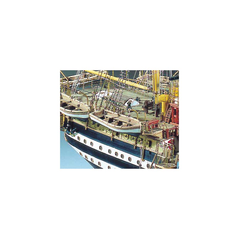 Amerigo Vespucci static boat 1/84 | Scientific-MHD