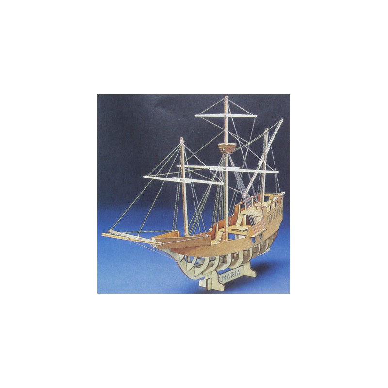 Static boat silhouette Santa Maria | Scientific-MHD