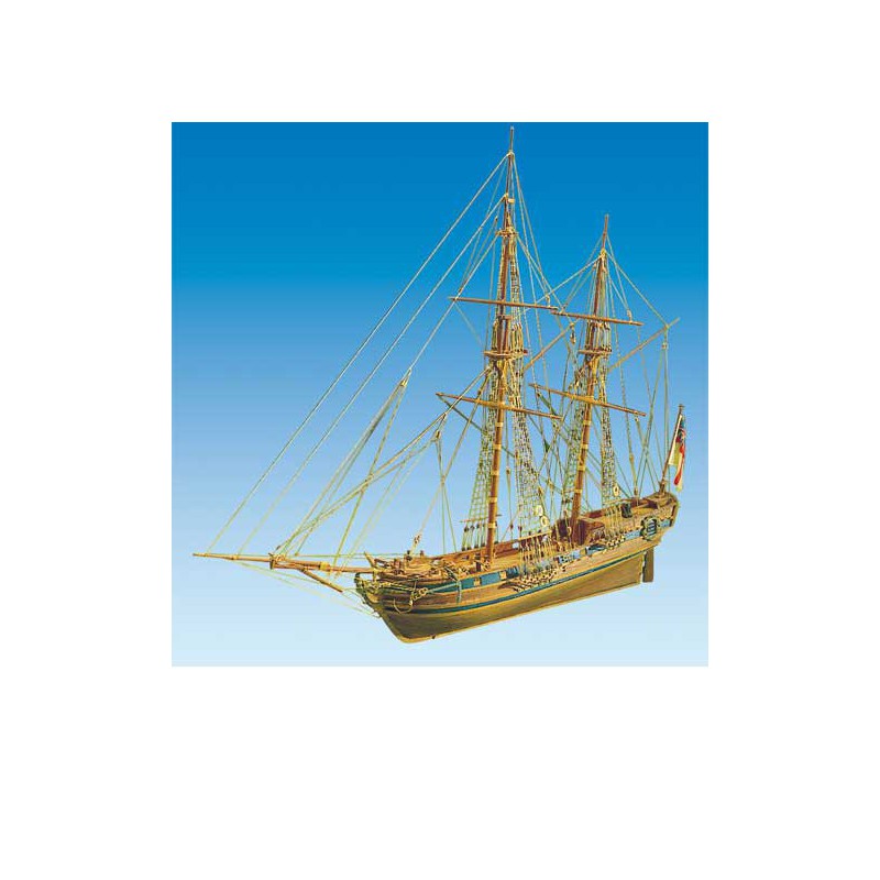 Static boat Horse race 1/47 | Scientific-MHD