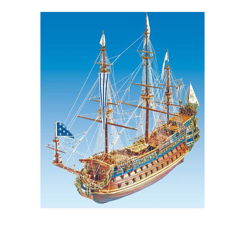 Static boat Le Soleil Royal 1/77 | Scientific-MHD