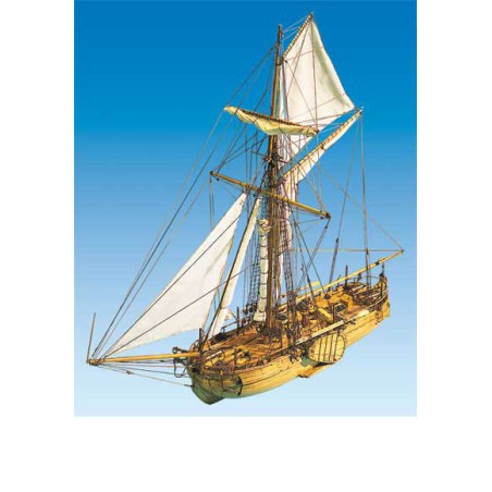 Hollandic cannonry static boat 1/43 | Scientific-MHD Hollandic cannonry static boat 1/43 | Scientific-MHD