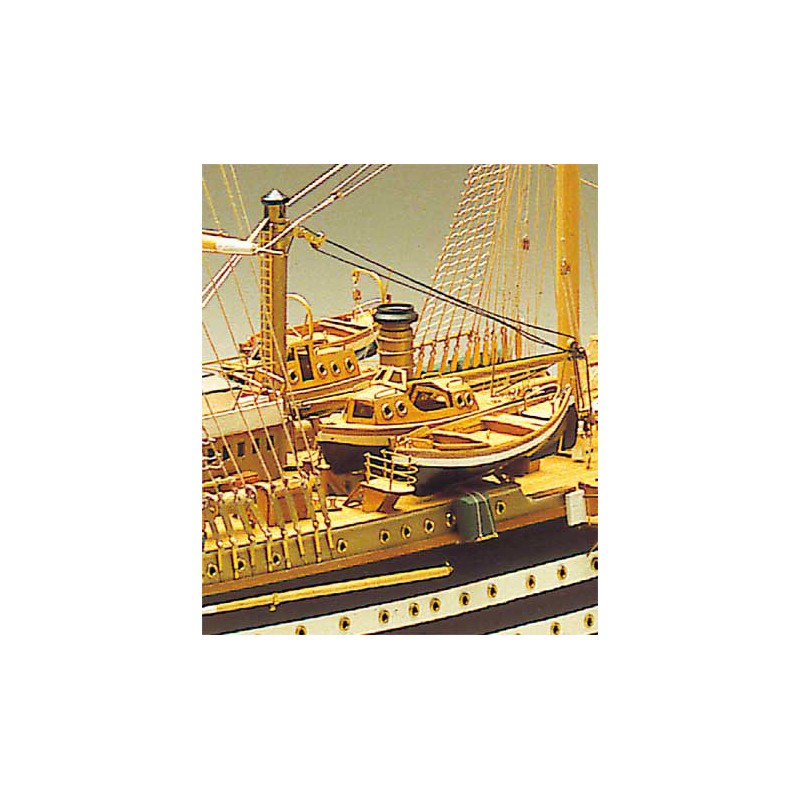 AMERIGO VESPUCCI 1/100 static boat | Scientific-MHD