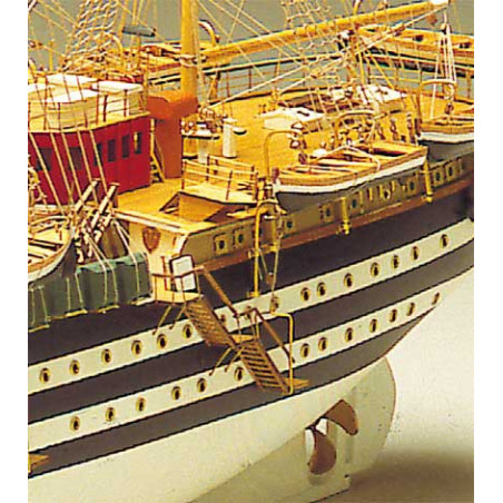 AMERIGO VESPUCCI 1/100 static boat | Scientific-MHD