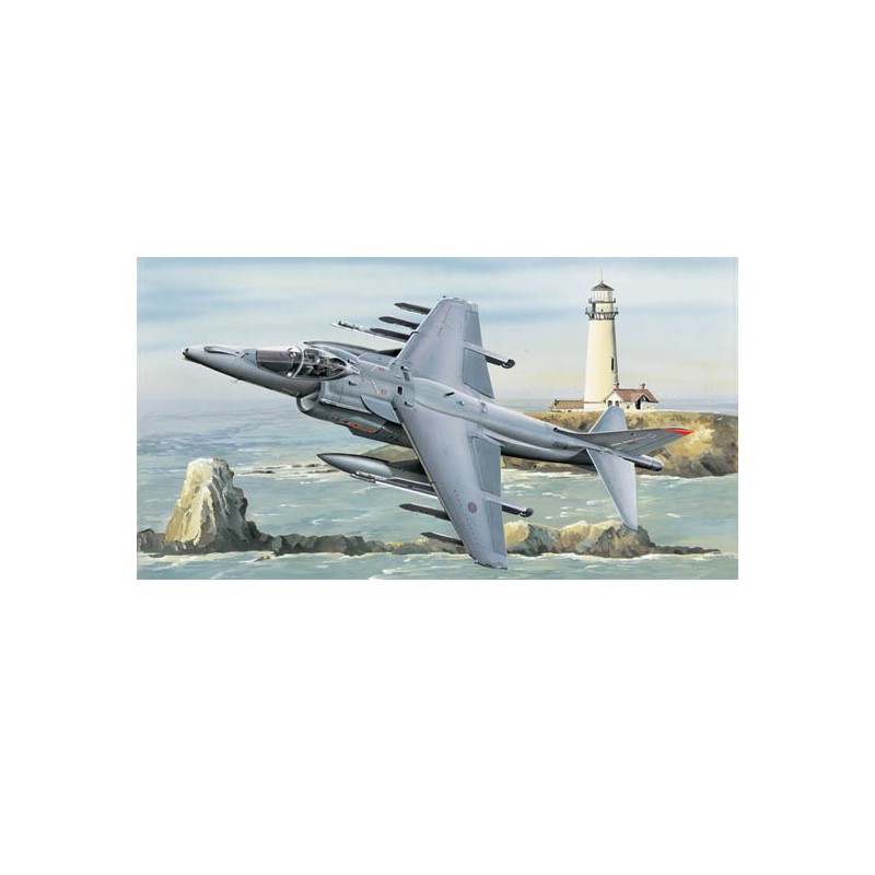 RAF plastic plane model Harrier gr.mk7 | Scientific-MHD