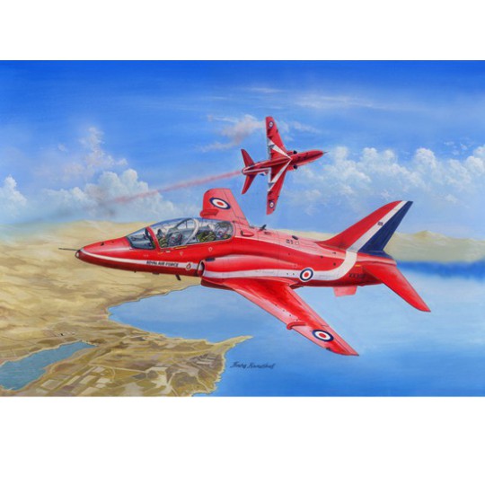 Red Arrows Hawk 1/48 plastic plane model Red Arrows Hawk 1/48 plastic plane model | Scientific-MHD