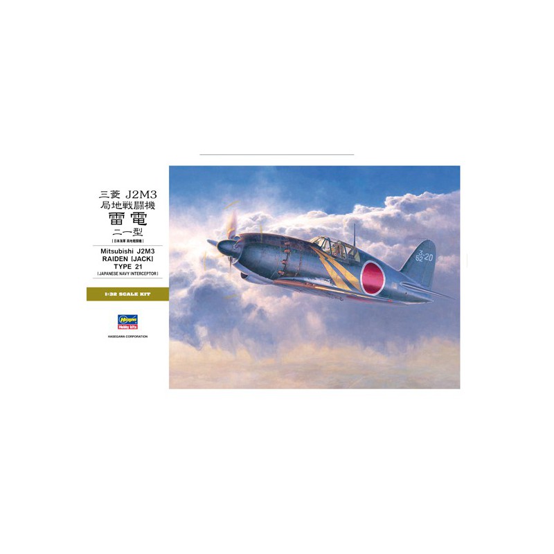 Raiden Jack plastic plane model 211/32 | Scientific-MHD