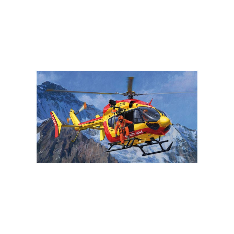 SRB radio -controlled electrical helicopter - EC145 CIVIL SAFETY | Scientific-MHD