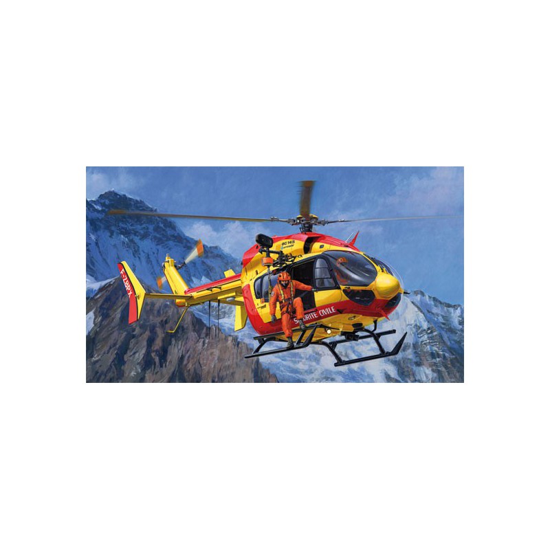 SRB radio -controlled electrical helicopter - EC145 CIVIL SAFETY | Scientific-MHD