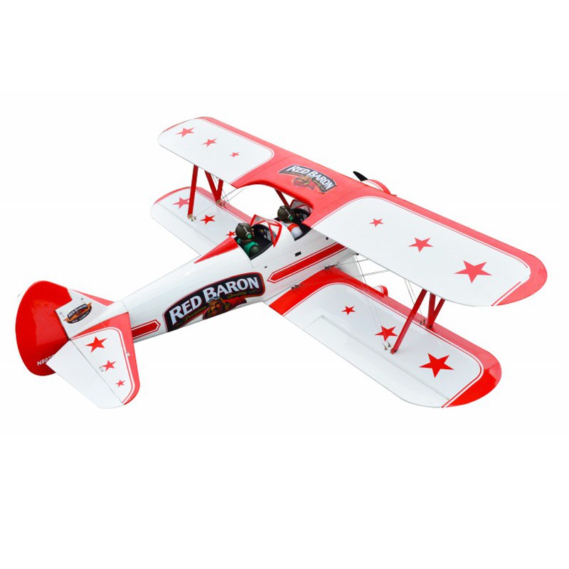 Red Baron Stearman 20cc arf radio -controlled thermal airplane | Scientific-MHD