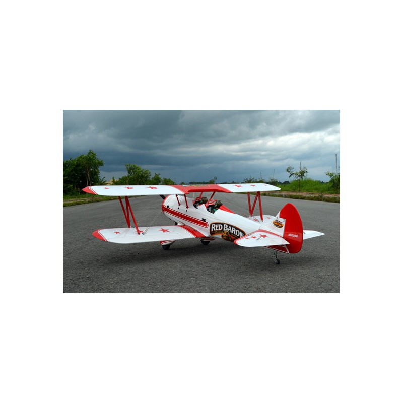 Red Baron Stearman 20cc arf radio -controlled thermal airplane | Scientific-MHD