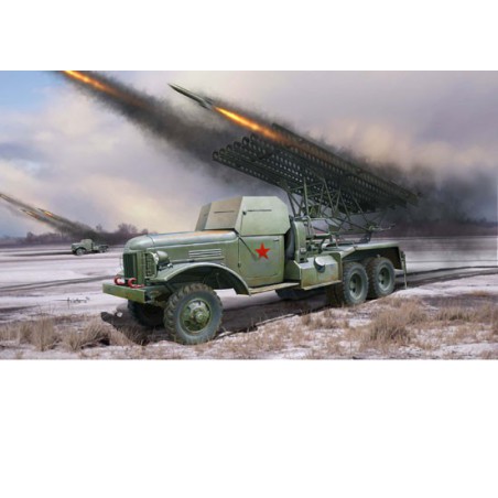 Russian BM-13 1/35 plastic tank model | Scientific-MHD Russian BM-13 1/35 plastic tank model | Scientific-MHD