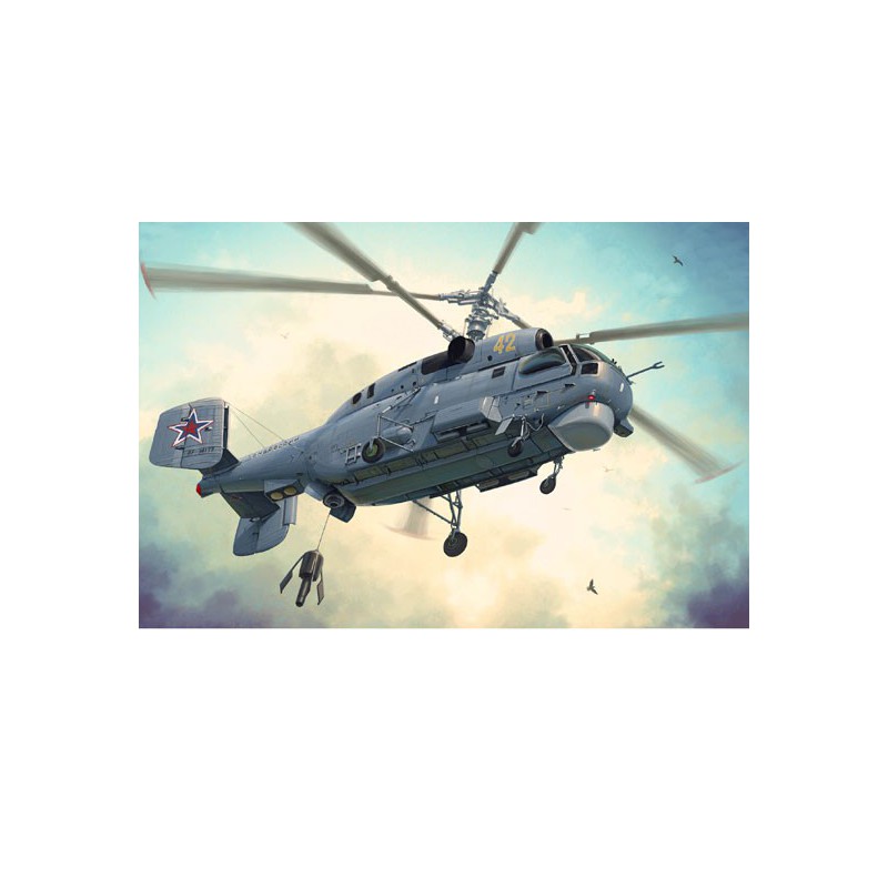 Plastic helicopter model Ka-27 Helix 1/48 | Scientific-MHD