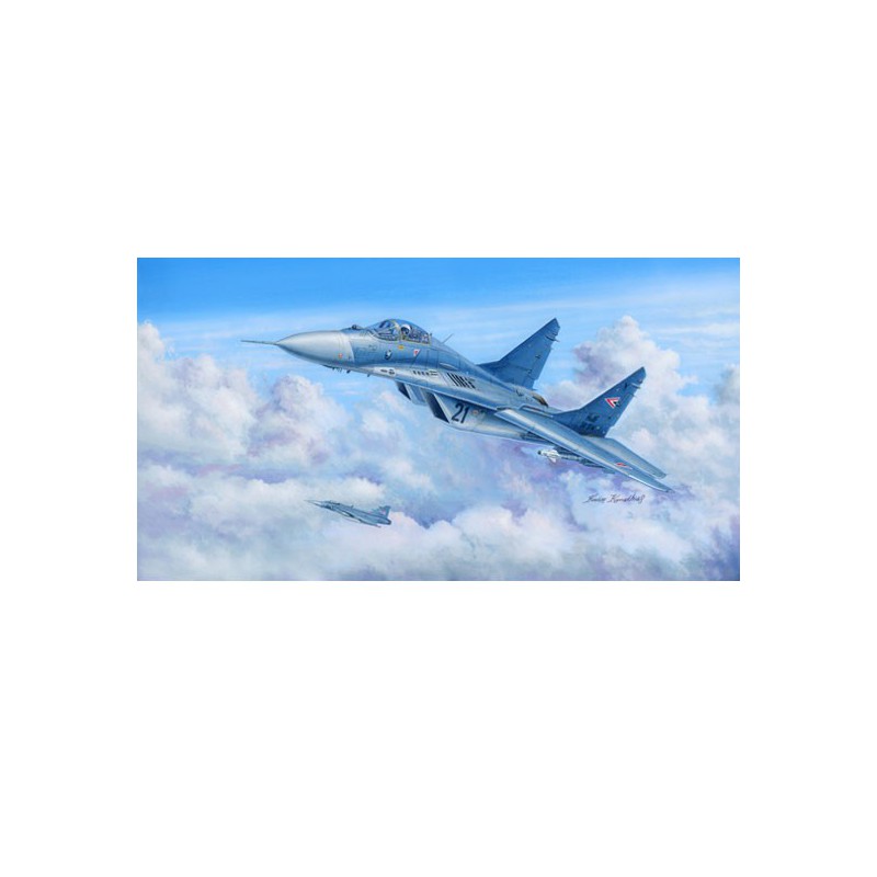 Russian Mig-29a Fulcrum plastic plane model | Scientific-MHD