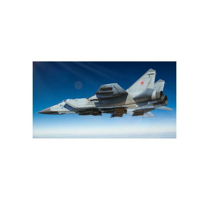 Russian Mig-31 Foxhound plastic plane model | Scientific-MHD