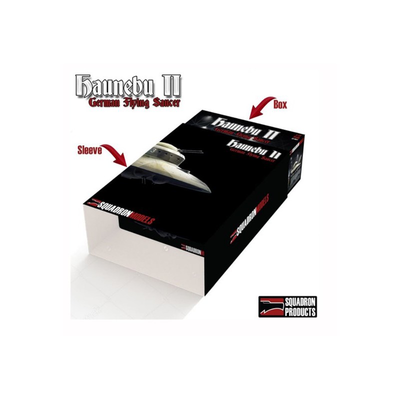 Hanebu II plastic plane model 1/72 | Scientific-MHD