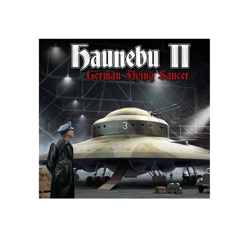 Hanebu II plastic plane model 1/72 | Scientific-MHD