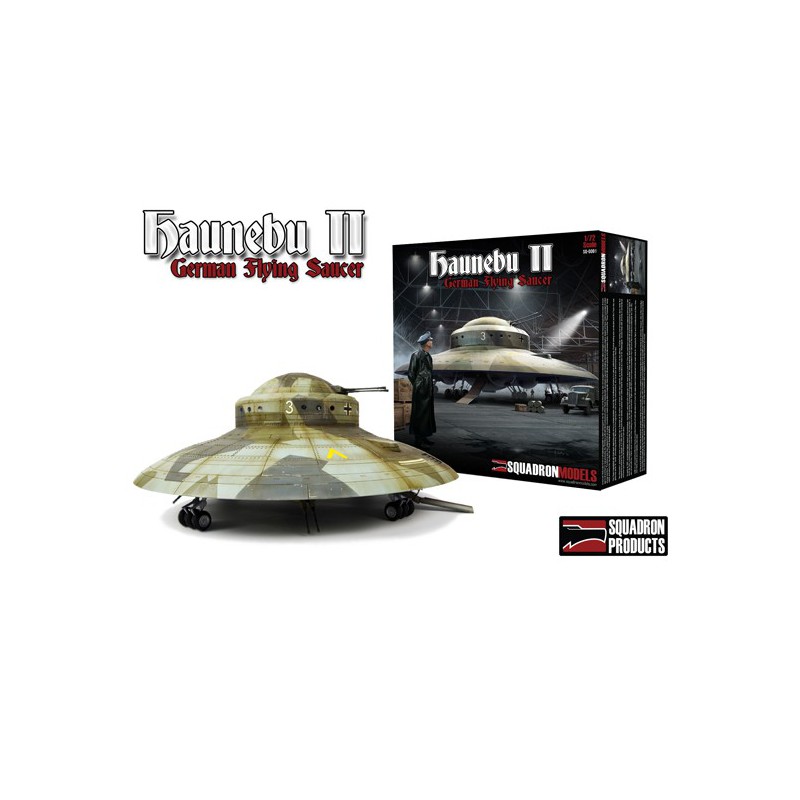 Hanebu II plastic plane model 1/72 | Scientific-MHD