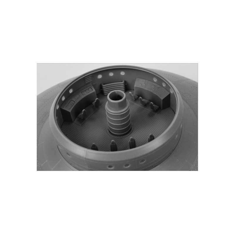 Hanebu II plastic plane model 1/72 | Scientific-MHD