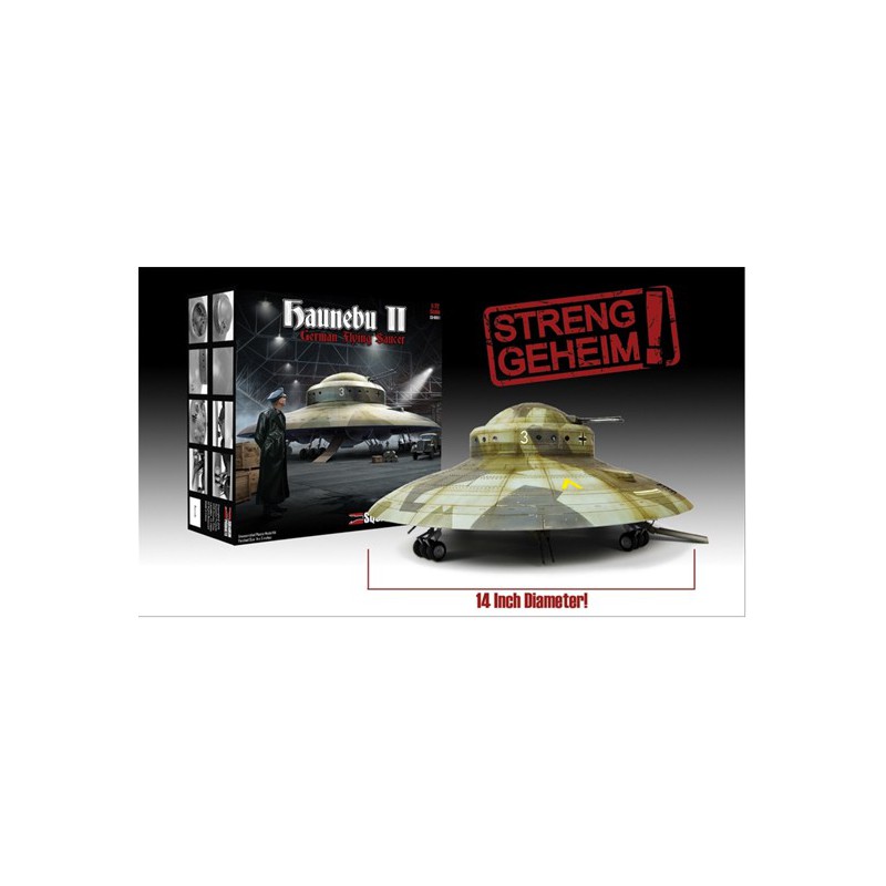 Hanebu II plastic plane model 1/72 | Scientific-MHD