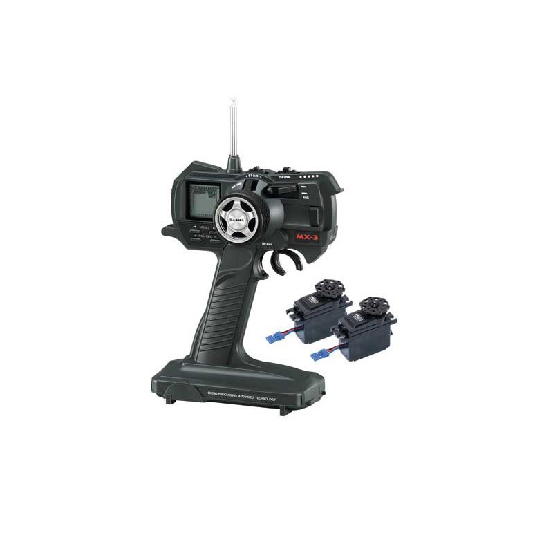 MX-3 3-way FM 41MHz a quartz radio control set | Scientific-MHD