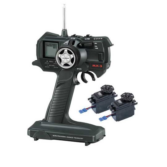 MX-3 3-way FM 41MHz a quartz radio control set | Scientific-MHD