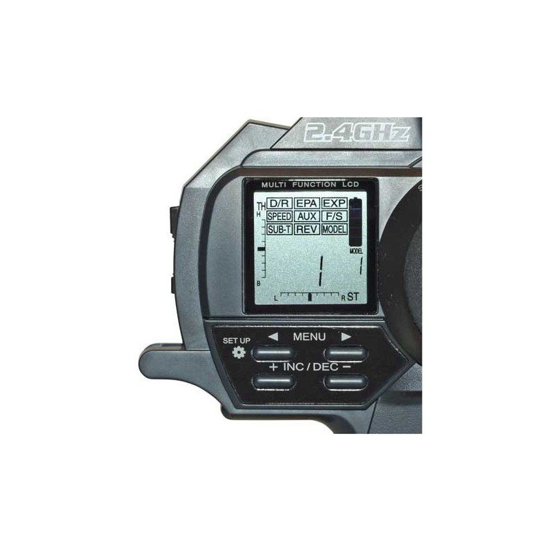 Set for radio control MX-3X Sanwa 2.4 GHZ FHSS-3 | Scientific-MHD