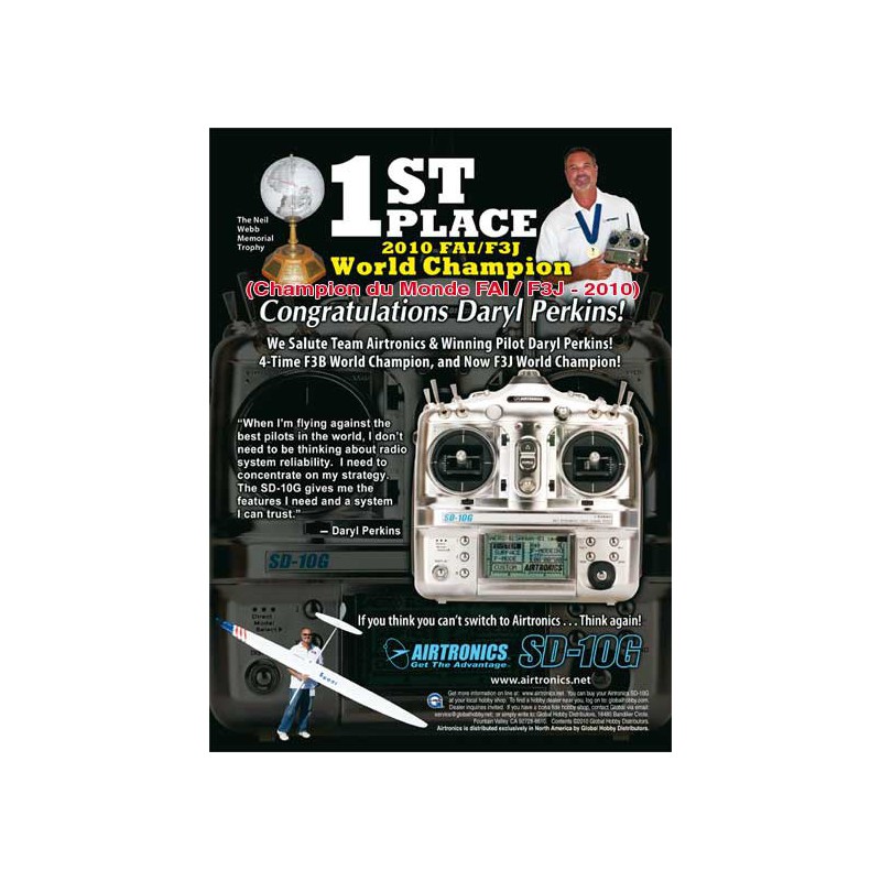 Set for SD 10G Sanwa 2.4 GHz 10 -way radio control | Scientific-MHD