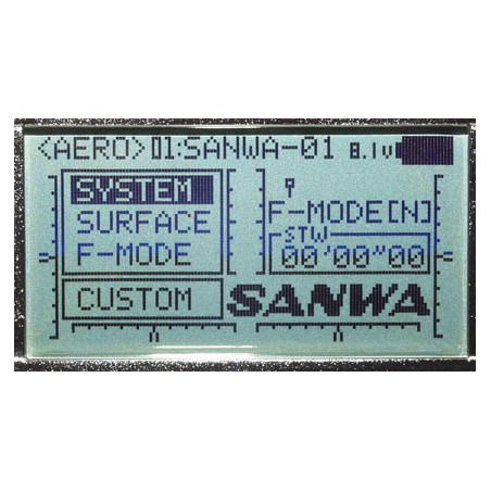 Set for SD 10G Sanwa 2.4 GHz 10 -way radio control | Scientific-MHD