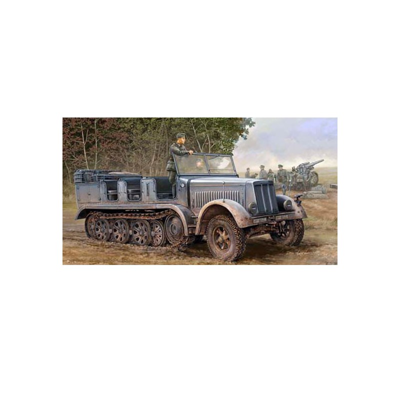 SD.KFZ.7 plastic tank model | Scientific-MHD