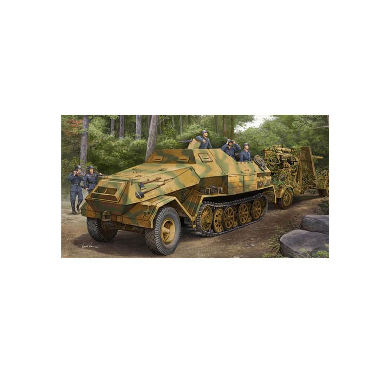 SD.KFZ.8 gepanzerte 12t plastic | Scientific-MHD