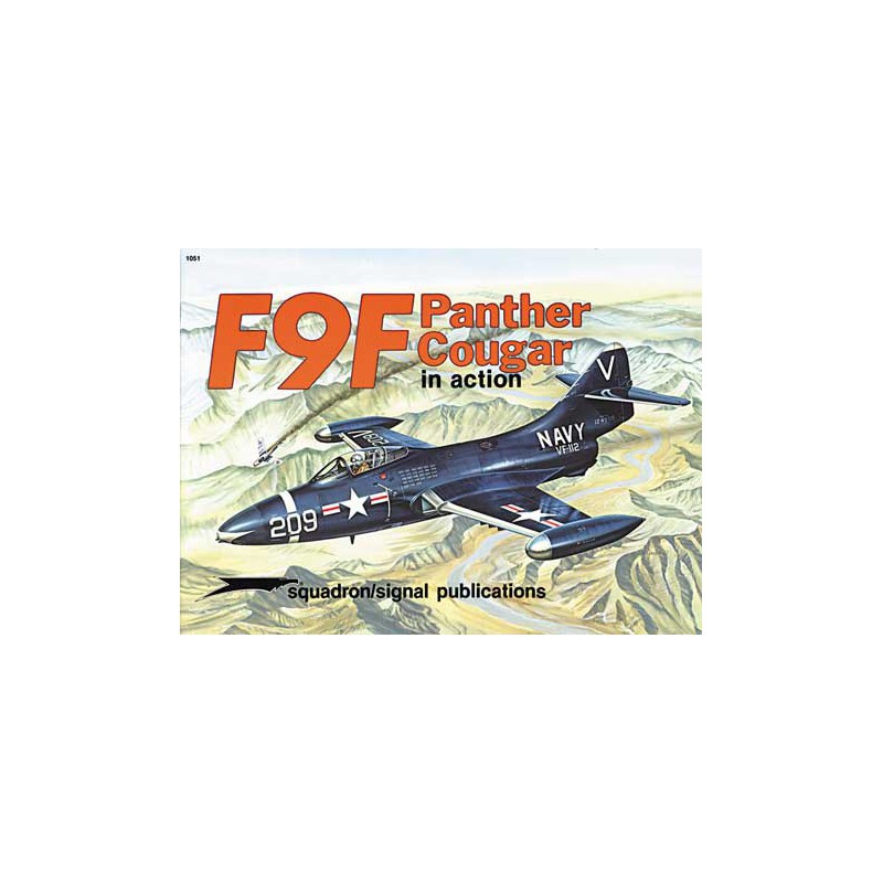 Book F9F Panther/Cougar in Action | Scientific-MHD