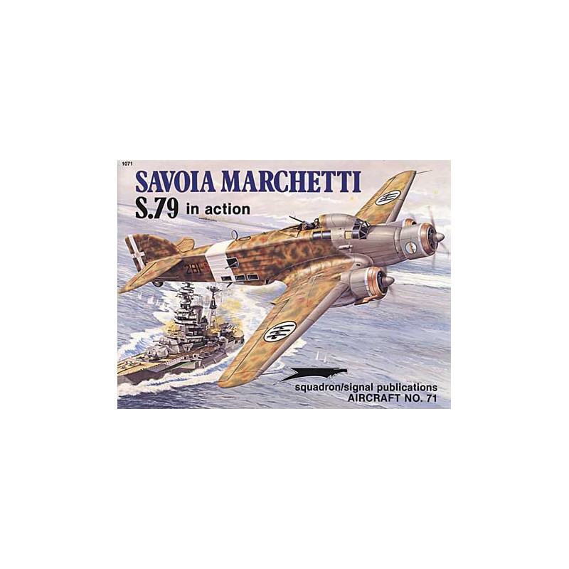 Book SM.79 Savoia Marchetti in Action | Scientific-MHD