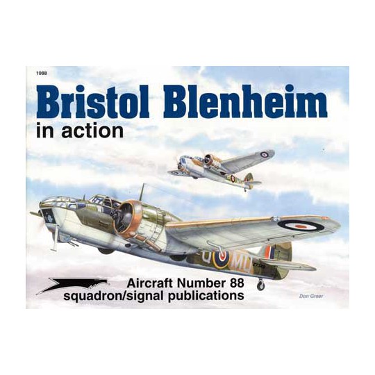 BRISTOL BLENHEIM in Action book | Scientific-MHD