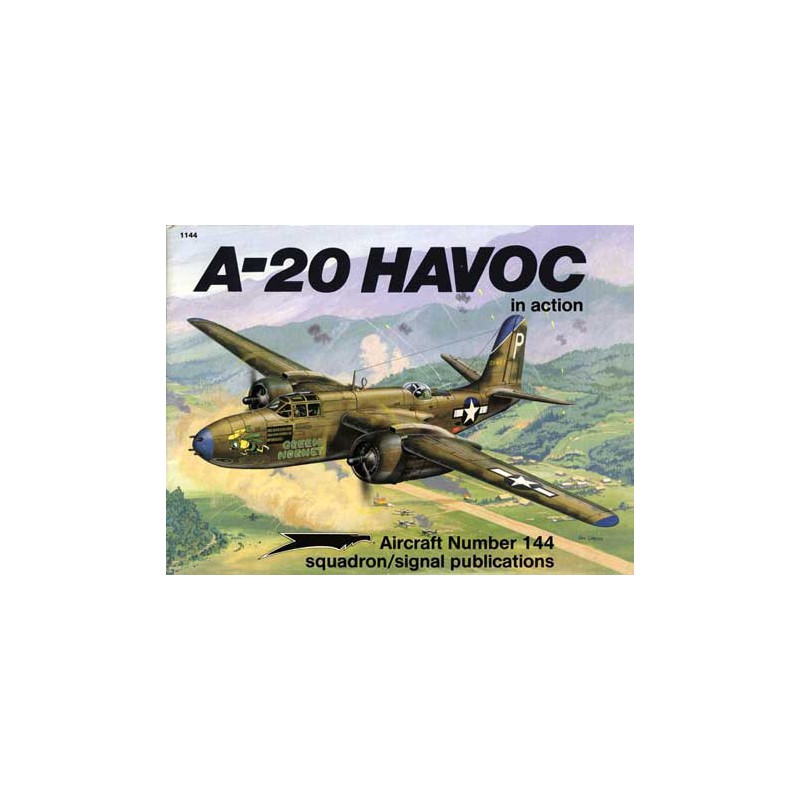 Book A-20 Havoc in Action | Scientific-MHD