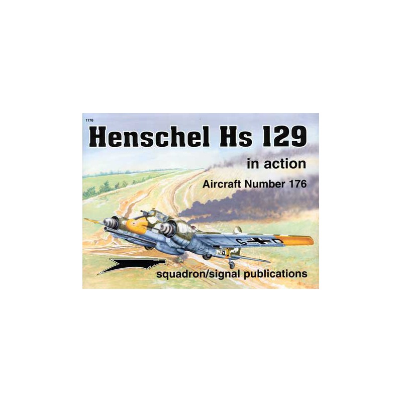 Book Henschel HS 129 in Action | Scientific-MHD