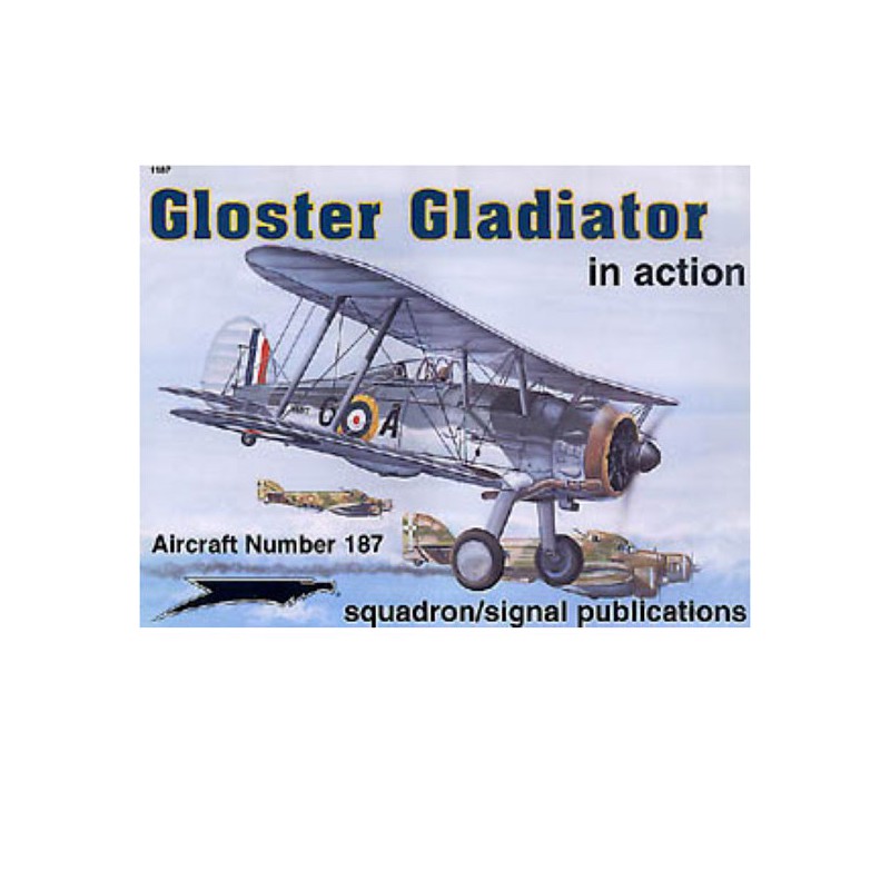 Gloster Gladiator in Action book | Scientific-MHD