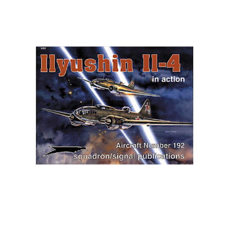 Book ILYUSHIN IL-4 IN ACTION | Scientific-MHD