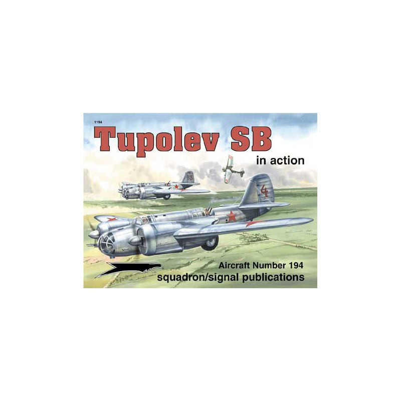 Book Tupolev SB-2 in Action | Scientific-MHD