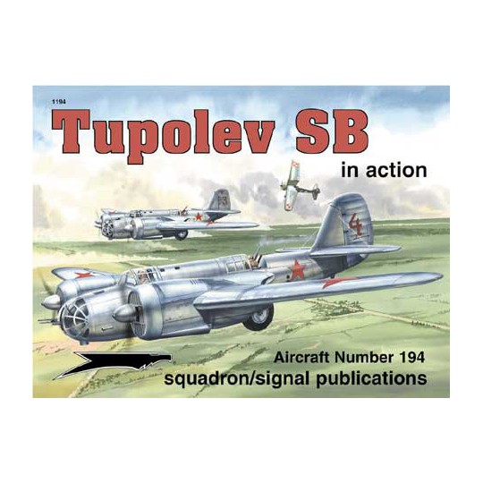 Book Tupolev SB-2 in Action | Scientific-MHD