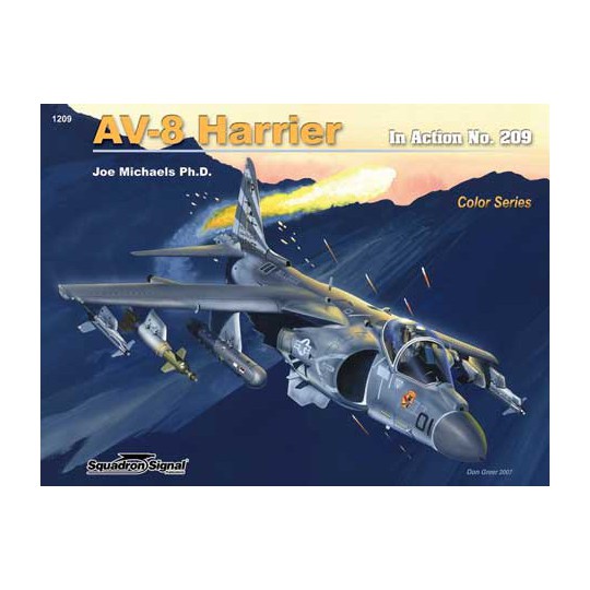 Harrier color in action book | Scientific-MHD