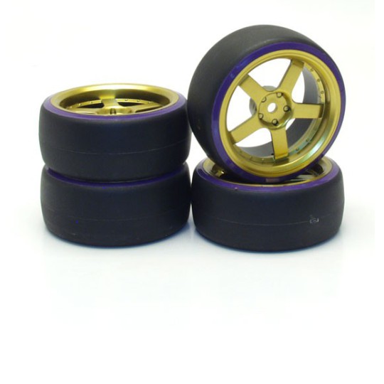 Radio -controlled car accessories 4 wheels Drift Gold 3 ° Radio -controlled car accessories 4 wheels Drift Gold 3 ° | Scientific-MHD