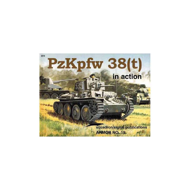 PZKPFW 38 (t) in action book | Scientific-MHD