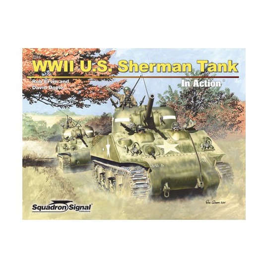 WWII US Sherman book - In Action | Scientific-MHD