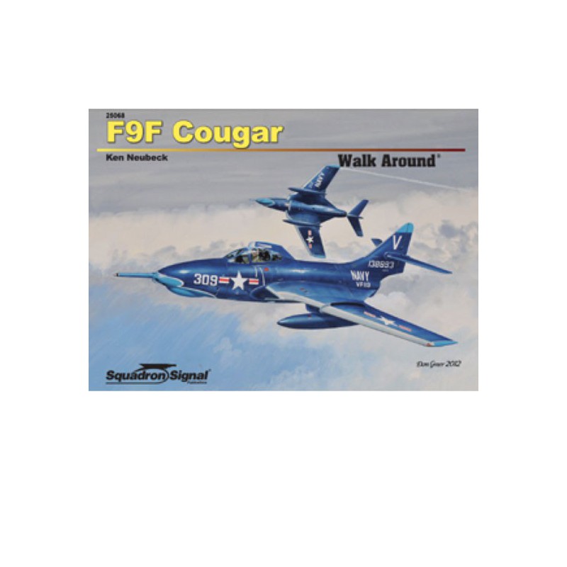 Book F9F Cougar Walk Around | Scientific-MHD