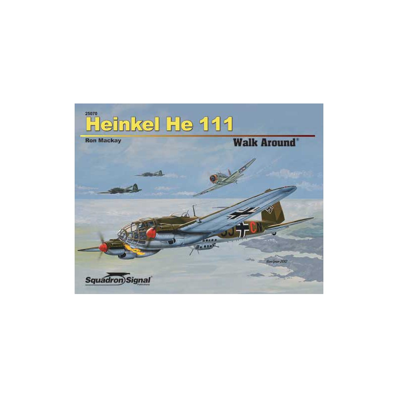 HEINKEL HE 111 WALK AROUND BOOK | Scientific-MHD
