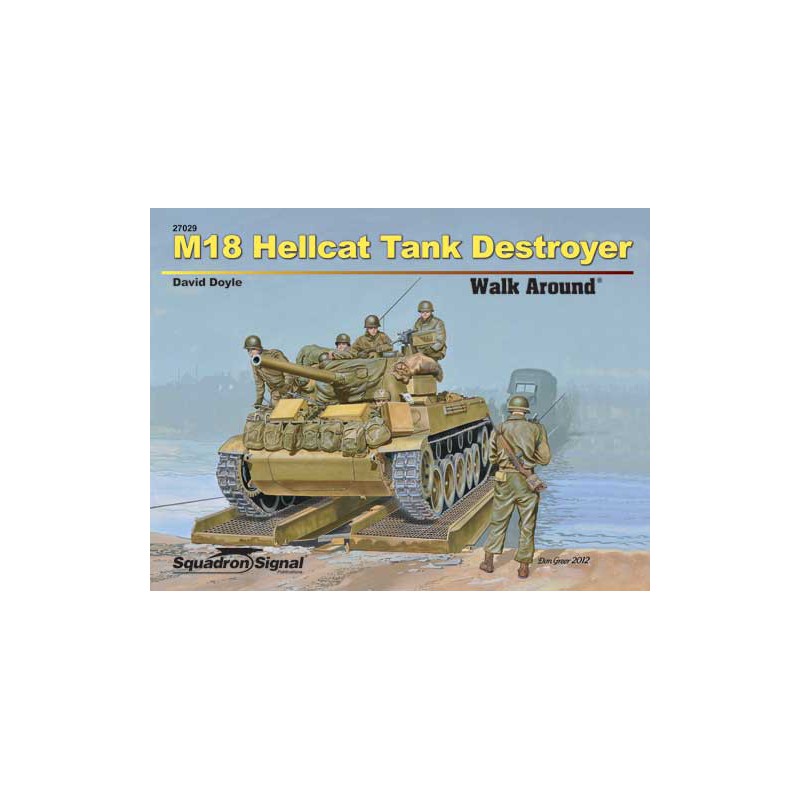 Book M18 Hellcat Tank Destroyer Walk Around | Scientific-MHD