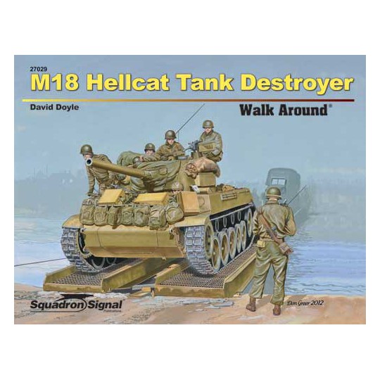 Book M18 Hellcat Tank Destroyer Walk Around | Scientific-MHD