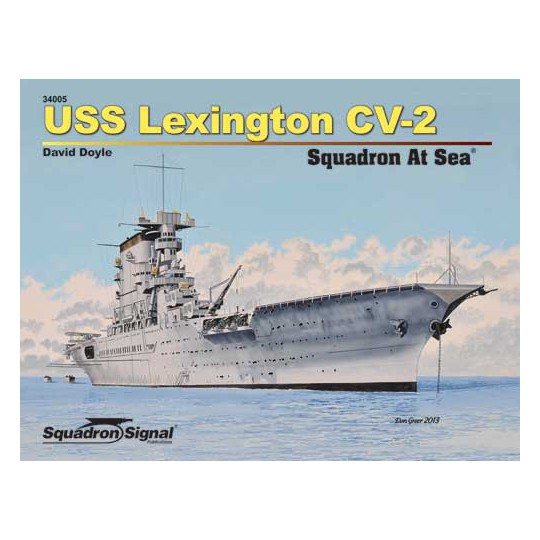 Book USS Lexington CV-2 AT SEA | Scientific-MHD