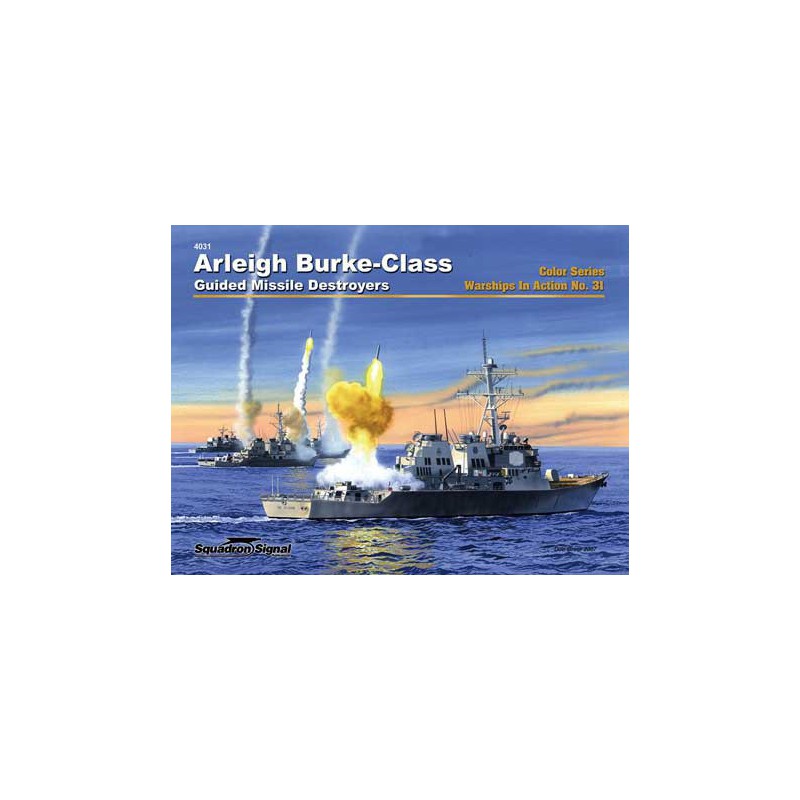 Book Arleigh Burke Destroyers Color in Action | Scientific-MHD