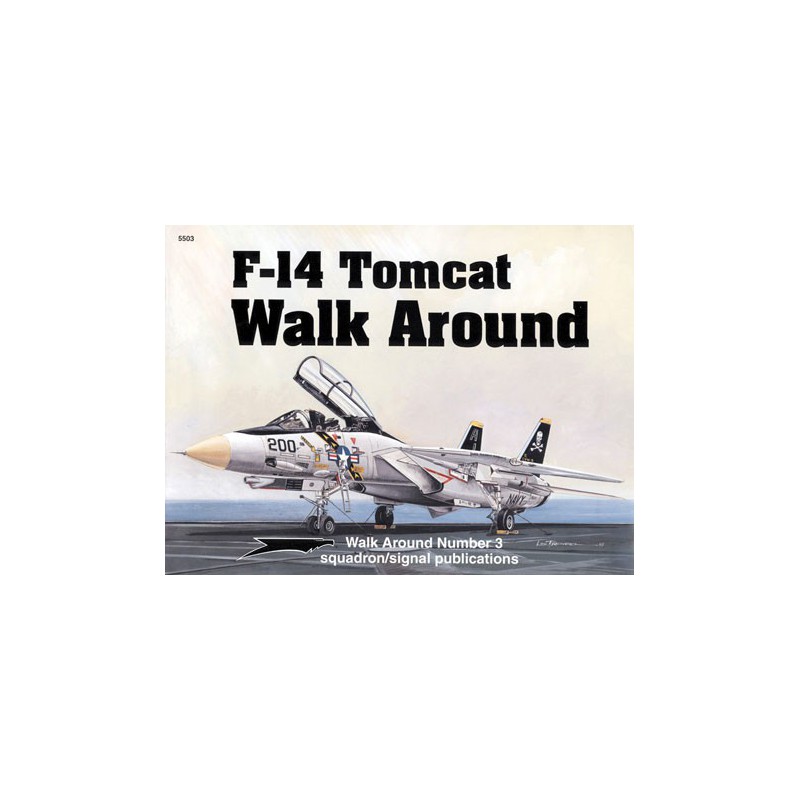 F-14 book Tomcat Walk Around | Scientific-MHD